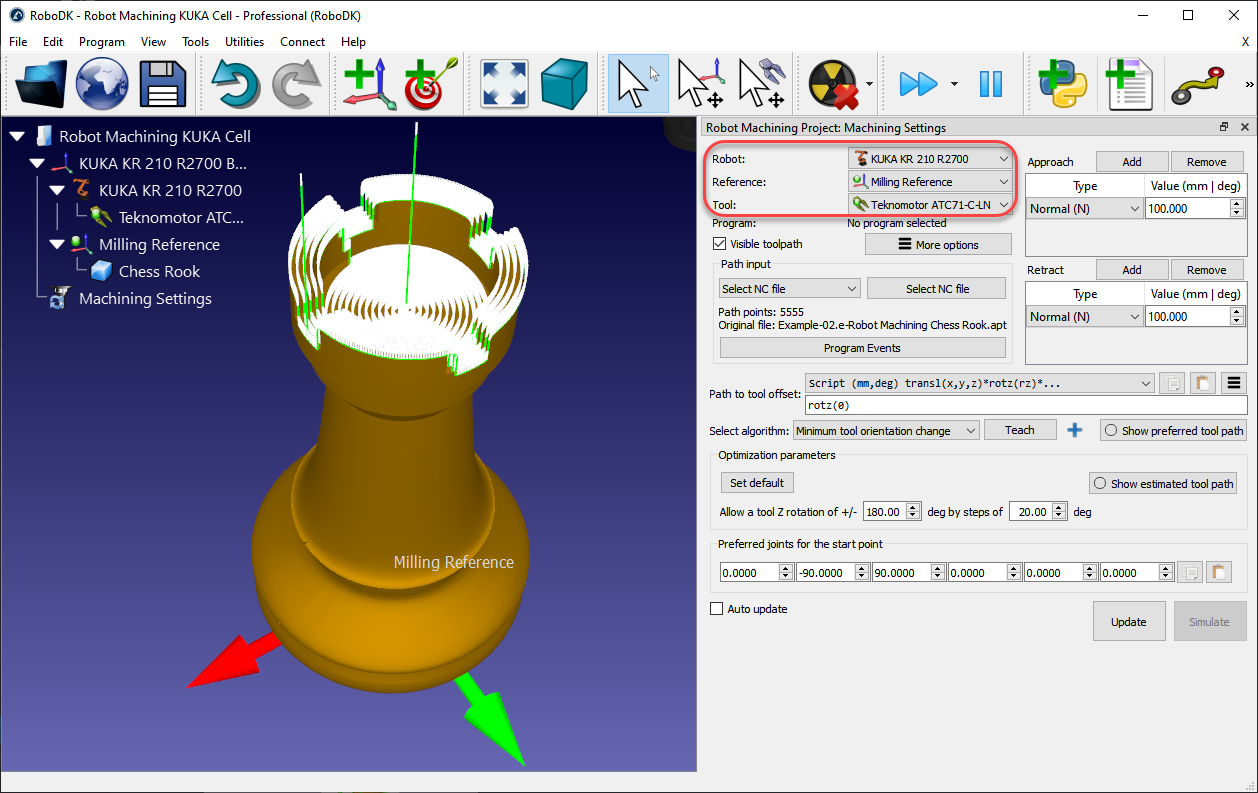 Robot Machining Project Robodk Documentation